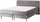 Shtrat divan Beliani Marquise, 160 x 200 cm, velvet, gri