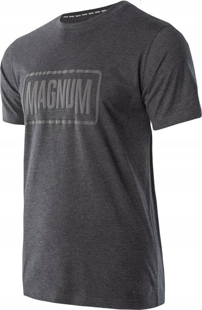 Bluzë burra Magnum Essential T Shirt 2.0 M, pambuk poliester, gri