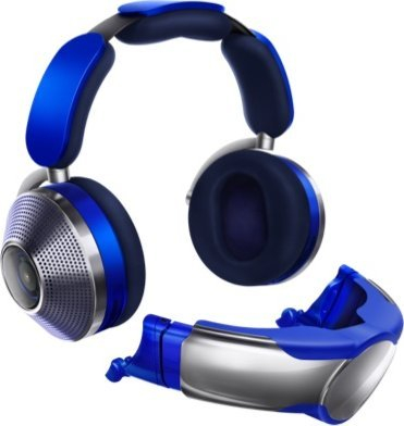 Kufje me rrip koke Dyson Zone, me kabllo edhe pa tela, Bluetooth, blu