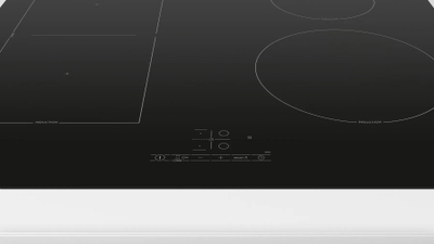 Pianurë me induksion Bosch PVS61RBB5E Series 4, CombiZone, PowerBoost, e zezë