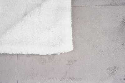 Batanije dyshe Ruhhy 26293, fleece, 150x200 cm, gri e hapur