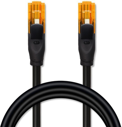 Kabllo rrjeti Qoltec UTP Patchcord CAT6, 1Gb/s, 15m, e zezë