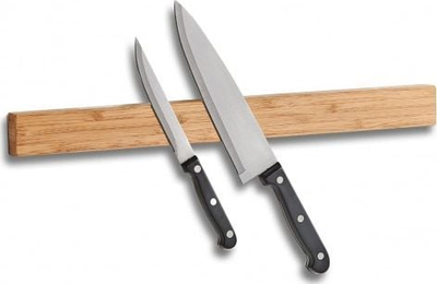 Shirit magnetik kuzhine Zeller, bambu, 45 cm, ngjyrë natyrale