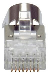 Plug rrjeti Equip RJ45 Cat8, set me 50 copë, i blinduar, gri