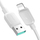 Kabllo Joyroom JYR767 USB A në Lightning, 1.2 m, 2.4A, e bardhë
