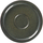 Чинија подшолја RAK STONE Saucer, 13 cm, вулкански дизајн, сива