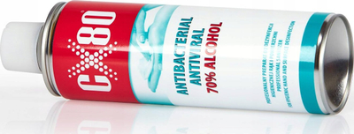 Dezinfektues sprej CX80 Disinfectant, 100 ml, 70% alkool, antibakterial