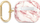 Futrollë mbrojtëse Guess Marble Strap Collection për AirPods 3, me unazë varëse, rozë