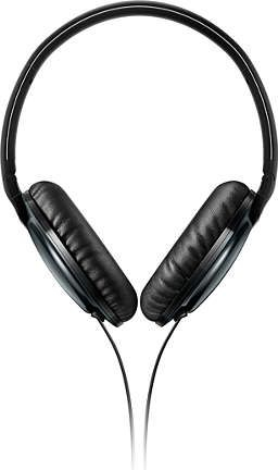 Kufje kokëmbajtëse Philips SHL4805, me kabllo 1.2 m, 3.5 mm, të zeza