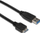 Kabllo USB Good Connections, USB A me Micro USB B, 1m, USB 3.0, e zezë