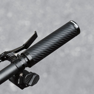 Doreza timoni biçiklete Rockbros Lock-On, antirrëshqitëse, diametër 22.2mm, të zeza
