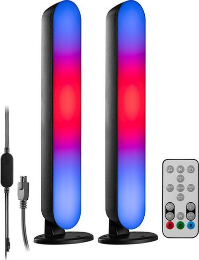 Lampë tavoline Tracer TRAOSW47245, RGB, 12 mënyra ndriçimi, e zezë