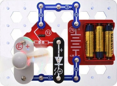 Set edukativ Little Electronics Light-Up ZA1626, elektronik, për kalamaj