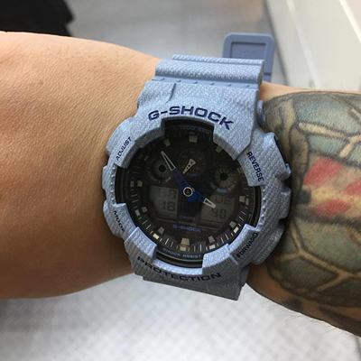 Orë dore Casio G-Shock GA-100DE-2AER
