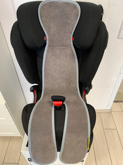Jastëk ajrosës për ulëse auto AeroMoov Group 2, 3D, pambuk organik, antracit