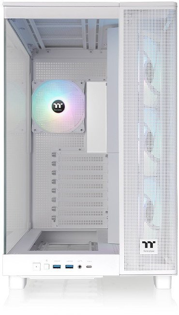 Kornizë kompjutri Thermaltake View 380 XL TG ARGB, Mid Tower, me dy dhoma, me xham të temperum