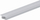 Profili LED Basic Plus, 1m, alumin i anodizum, ngjyrë argjendi