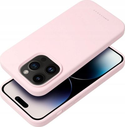 Futera silikoni Roar Cloud-Skin, për iPhone 16 Plus, mban karikimin me wireless, rozë e çelët