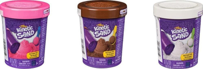 Сет за игра со кинетички песок Kinetic Sand Ice Cream, во кофа, повеќебојно
