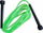 Litar kërcimi Speed Rope, PVC, i rregullueshëm, i zi