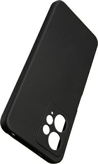 Kuti telefoni Beline Silicone për Xiaomi Redmi Note 12 4G, silikoni, shumë e hollë, e zezë