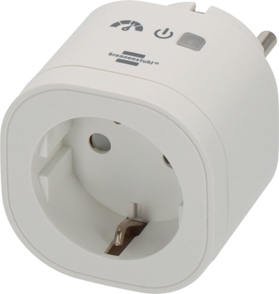 Prizë smart Brennenstuhl 1294880, Wi-Fi 2.4GHz, 3680W, e bardhë