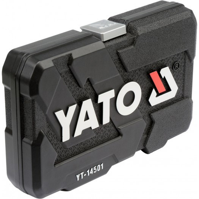 Set mjetesh pune YATO 1/4", 56 mjete (YT-14501)