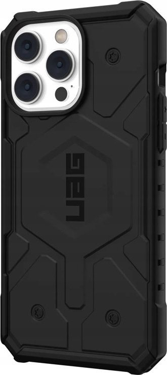 Mbrojtëse telefoni UAG Pathfinder për iPhone 14 Pro Max, me MagSafe, mban rënie, ngjyrë e zezë