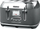 Toster Muse MS-131 DG, 4 feta, stil retro, gri