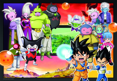 Puzzle Clementoni Dragonball Cube DAIMA, 500 pjesë, shumëngjyrësh