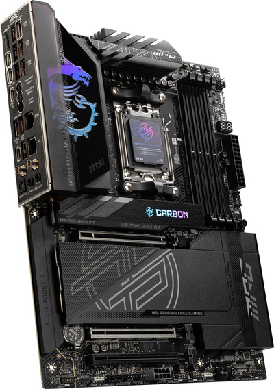 Матична плоча MSI MPG X870E CARBON WIFI, DDR5, ATX, црна