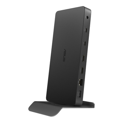 Докинг станица ASUS Triple 4K Thunderbolt 4 DC500, до 3 монитори 4K, напојување 90W, црна