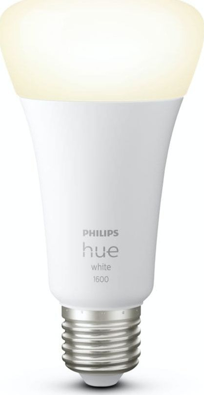 Паметна сијалица Philips Hue A67, ЛЕД 15.5W 1600lm, E27 Блутут, бела