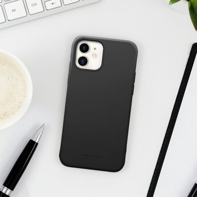 Këllëf telefoni Roar Space Case për iPhone 15, TPU i butë e fleksibël, i hollë, ngjyrë e zezë