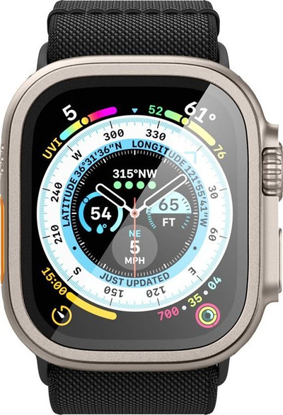 Mbrojtëse ekrani Spigen Glas tR Slim Pro, për Apple Watch Ultra 2 49mm, titanium