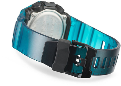 Orë dore për meshkuj Casio G-Shock GA-B001, e kaltër