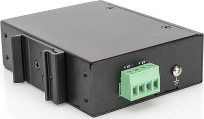 Ndarës PoE industrial Digitus DN-651111, Gigabit, PoE++, metalik