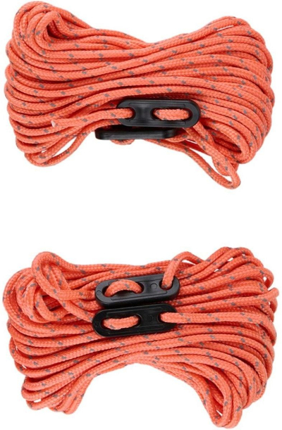 Litar tende Camp Active Guy Line, reflektues, 10 m, portokalli