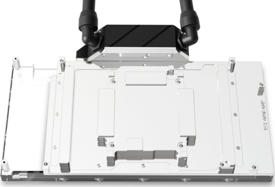 Ftohës uji për kartë grafike Alphacool Eiswolf 2, radiator 360 mm, ARGB, i zi