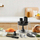 Blender dore Tefal Quickchef+ HB67G830, 1000W, 5 në 1, i zi
