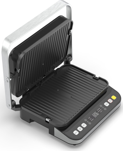 Grill elektrik Aeno AEG0005, 2000W, 32x22cm, gri