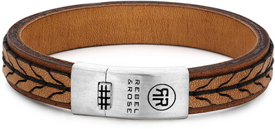 Byzylyk Rebel & Rose Stranded Cognac RR-L0080-S, 21 cm - XL