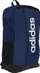 Çantë shpine adidas Linear IN6120, xhep anësor për pije, shiritë të rregullueshëm, blu navy