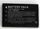 Bateri rikarikuese Extra Digital LI-20B, 3.7V, 1100mAh, e zezë