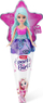 Kukull ZURU Sparkle Girlz Mini Pop, në paketim si kornet akulloreje, me flokë dhe fustan shumëngjyrësh
