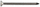 Vidhë druri Haushalt 5 x 70 mm, Torx, inoks, e bardhë, 10 copë