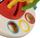 Lodër senzoriale Sensor Toy Teether 23968, 6 në 1, për beba, me shumë ngjyra