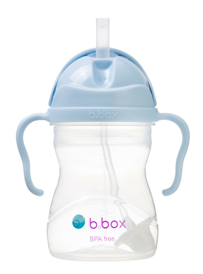 Gotë trajnimi b.box, me pipë, 240ml, blu boronicë