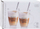 Set gotash qelqi me lugë për Latte Macchiato, 300 ml, transparente