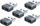 Adapter USB Good Connections USB A në USB C, USB 2.0, set 5 copë, ngjyrë e zezë